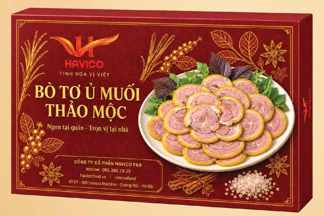 Bò Tơ Ủ Muối Thảo Mộc